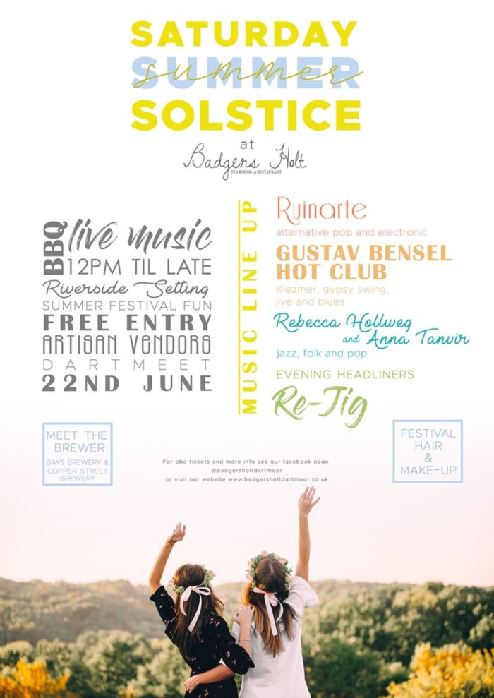 Saturday Summer Solstice Events on Dartmoor