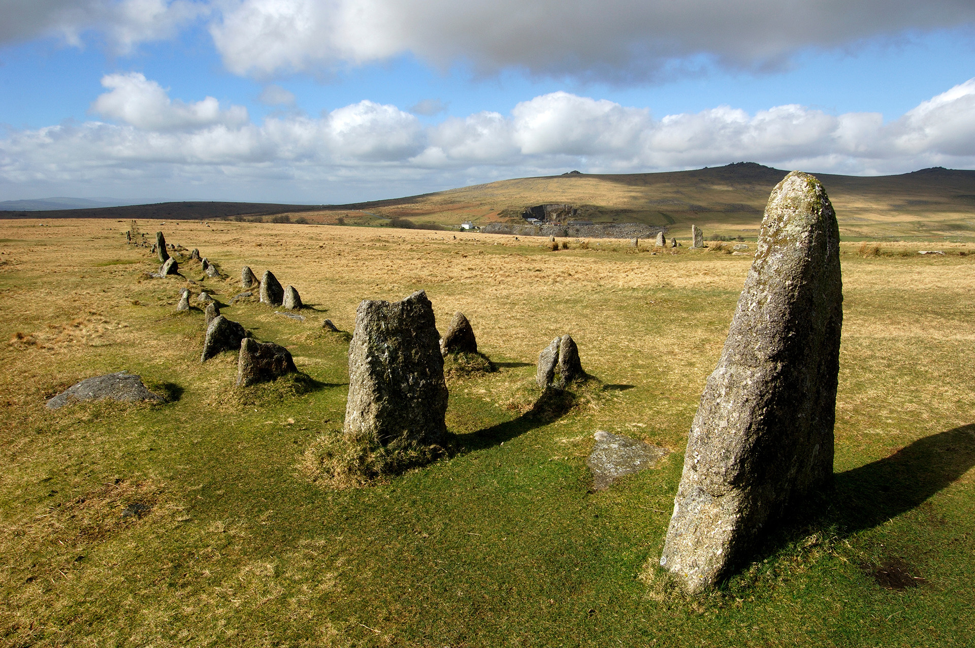 Merrivale Stone Rows - Stone Rows and Tors of Dartmoor