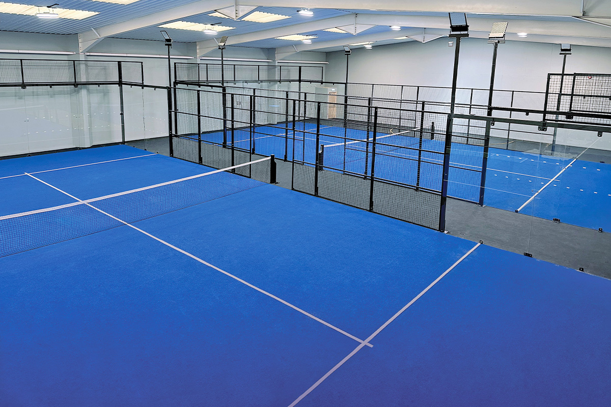 Indoor Padel Tennis Courts