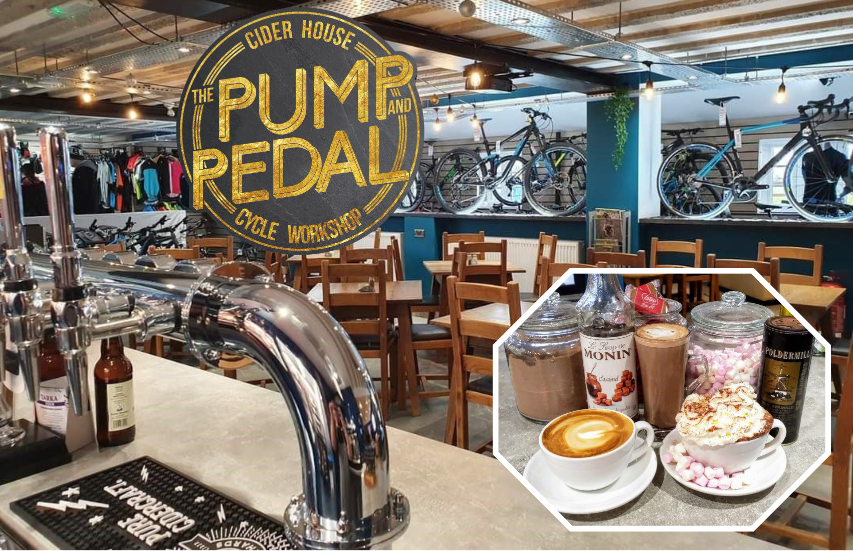 The Pump & Pedal – BIKESHOP // BAR // CAFÉ