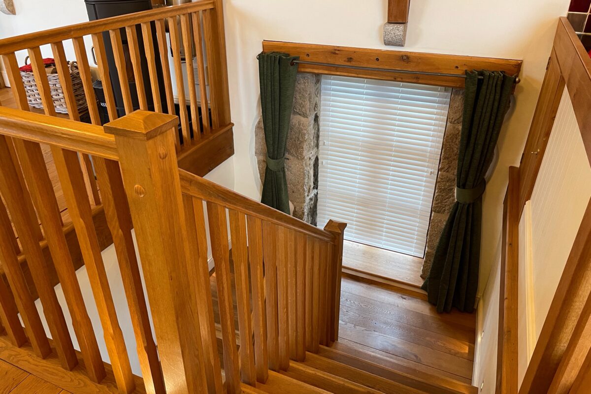 Oak Barn - Oak Staircase