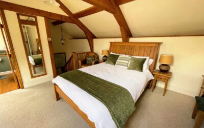 Widecombe Cottage - King size bedroom