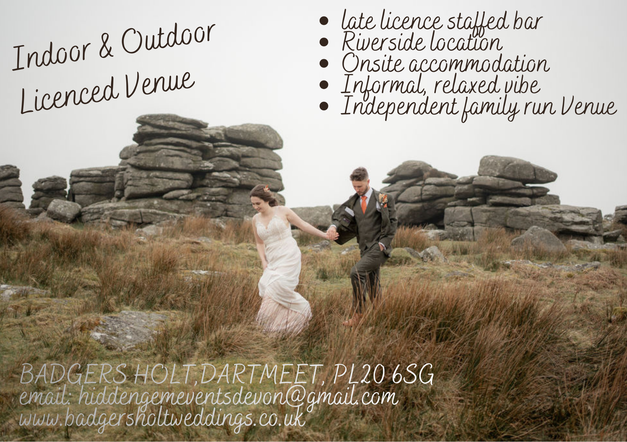 Badgers Holt Wedding Venue Open Day - VisitDartmoor