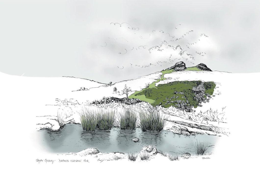 Haytor Quarry, Dartmoor National Park