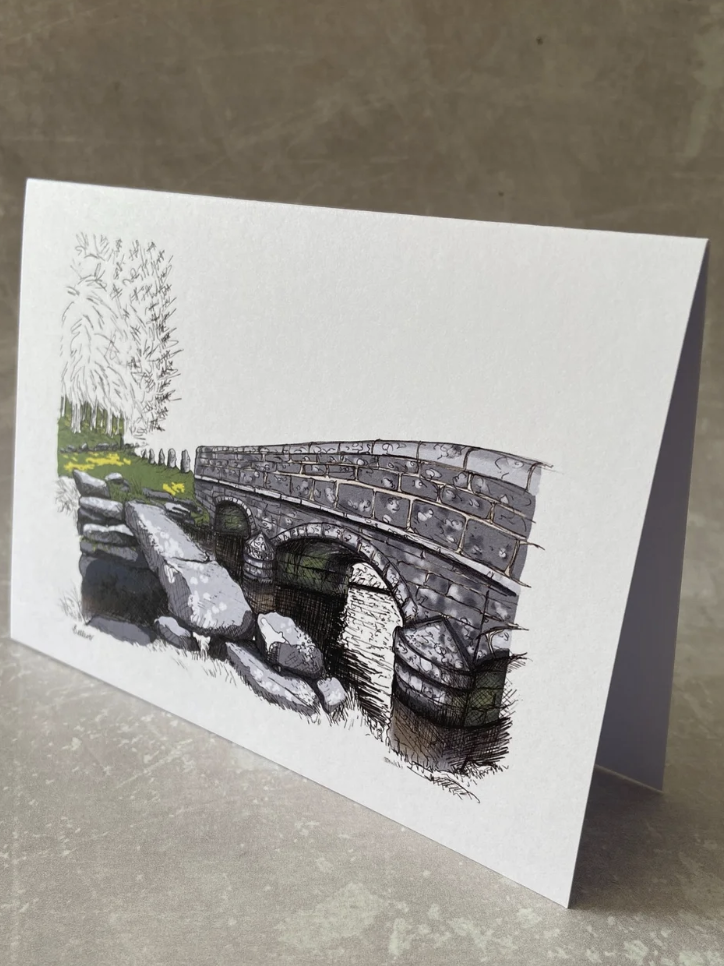 Bellever clapper stones and bridge